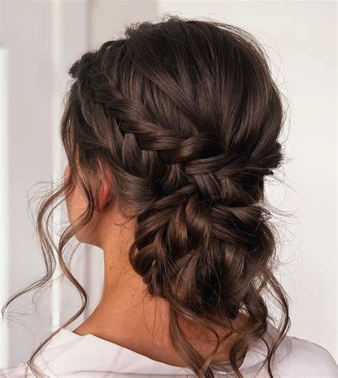 brown hair color hairstyles|bridesmaid hairstyles brown hair.